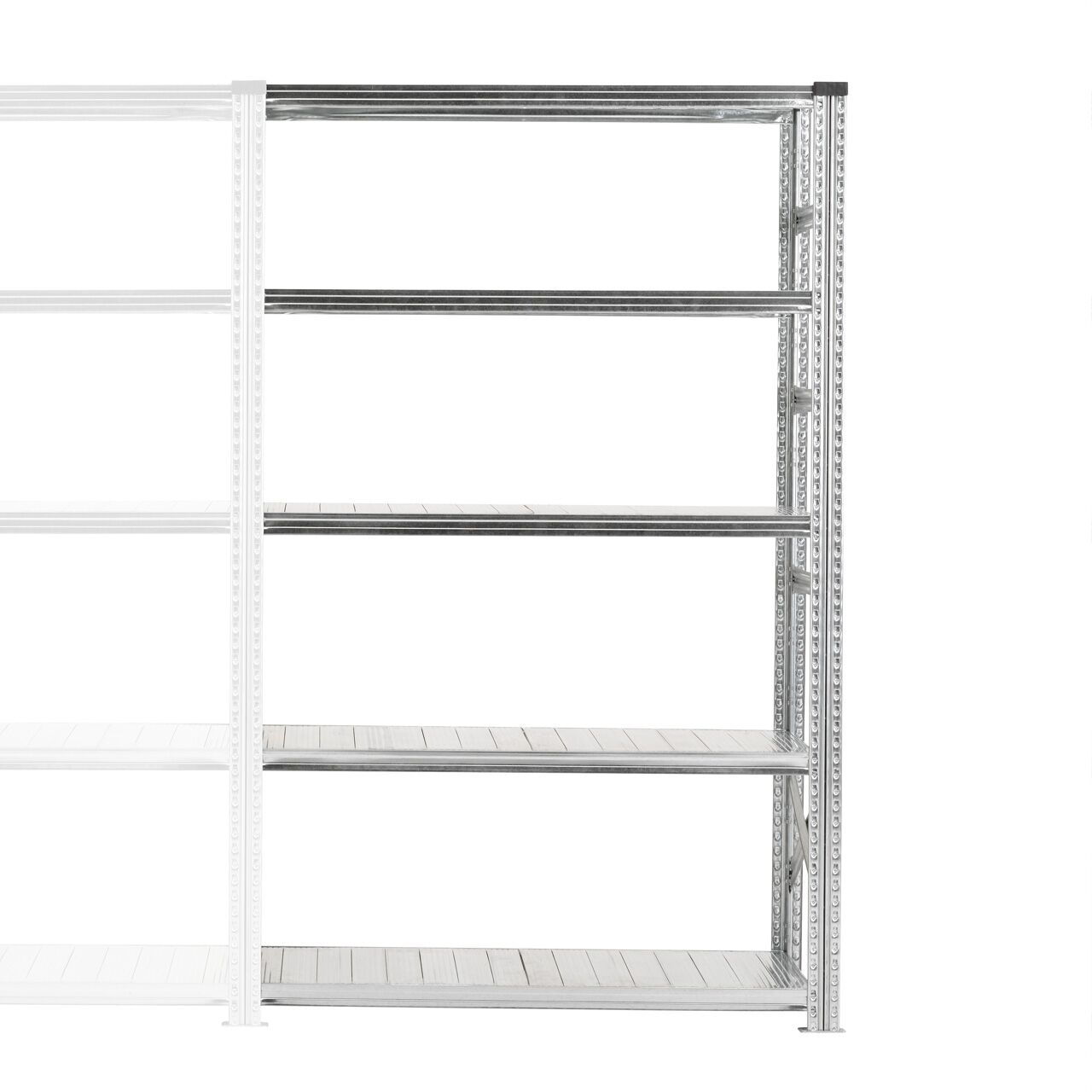 S123 Add-on 78"H x 48"W x 16"D 5 Levels - Image 1
