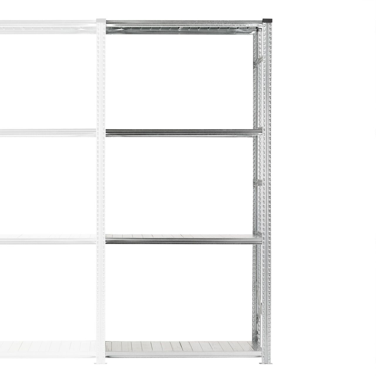 S123 Add-on 98"H x 48"W x 16"D 4 Levels - Image 1