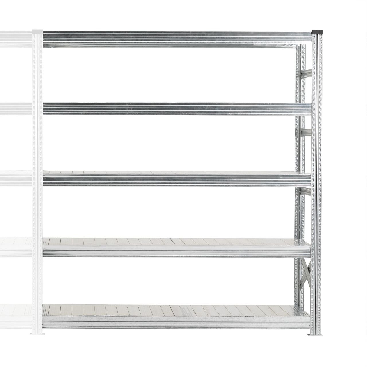 01-01287-Supershelf-2000-x-1800-x-320-5-Shelves-Add-On.jpg S123 Add-on 78"H x 65"W x 13"D 5 Levels - Image 1