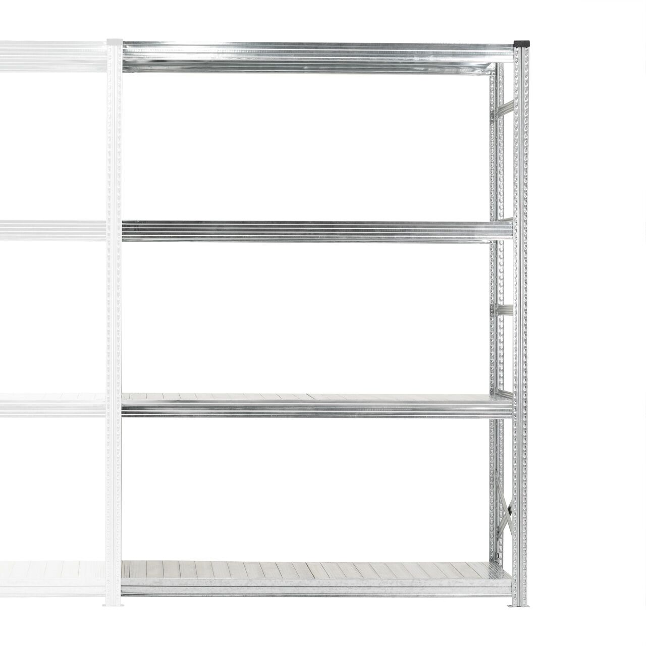 01-01307-Supershelf-2500-x-1800-x-320-4-Shelves-Add-On.jpg S123 Add-on 98"H x 72"W x 32"D 4 Levels - Image 1