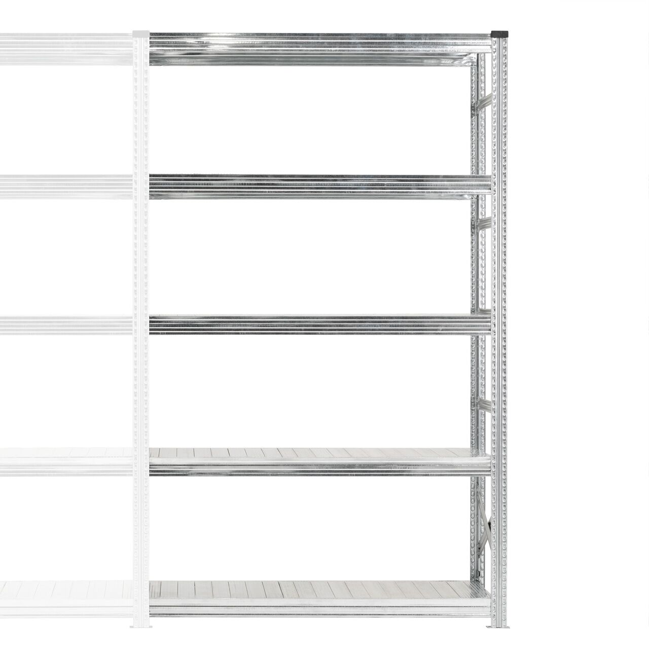 S123 Add-on 98"H x 53"W x 13"D 5 Levels - Image 1