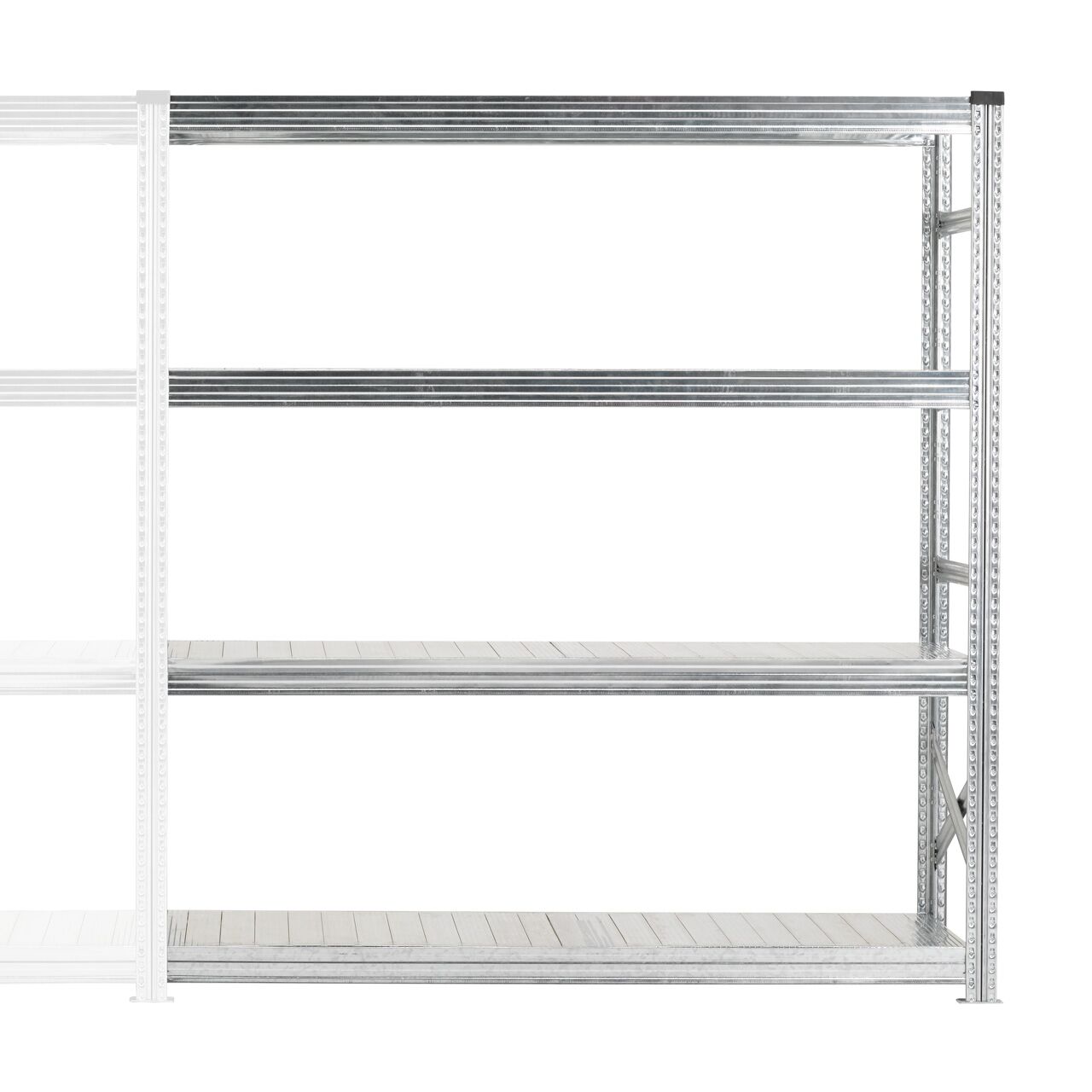 S123 Add-on 78"H x 72"W x 20"D 4 Levels - Image 1